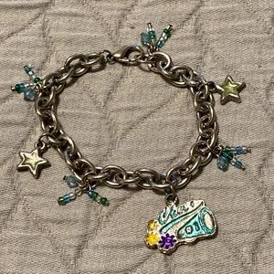 Cheer Charm Bracelet